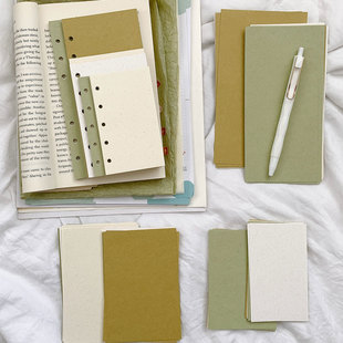 特种纸奇葩personal活页本内芯页M5A7A6slim活页替芯手帐艺术素材