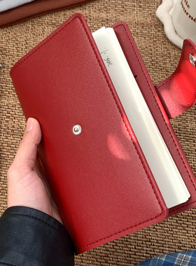 A6personal活页本手账本随身携带工作学习记事本软皮笔记本内页