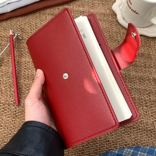 A6personal活页本手账本随身携带工作学习记事本软皮笔记本内页