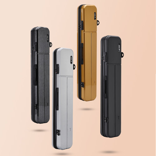 二分之一箱子硬壳背包铝框密码锁台球杆包大头杆1/2四槽台球杆盒