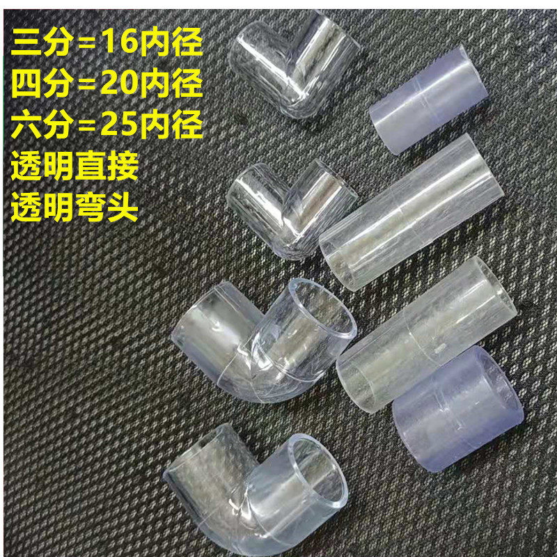 PVC͸����ͷ ֱ����ͷ ��͸��ֱ�ӽ�ͷ �ǿ�����ͷ 16 20 25 32 1Ԫ