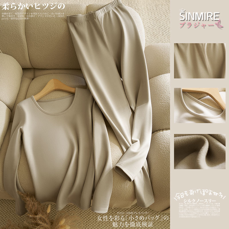 SINMIRE升级款山茶花保暖套装