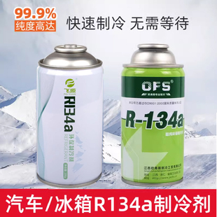 飞源R134a汽车空调冷媒 冰箱加氟制冷剂液工具急速降温雪种氟利昂