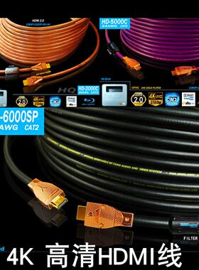 德国雅堡HD-2000C发烧级HDMI线