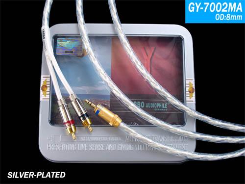 Yarbo雅宝德国镀银3.5一分音频线