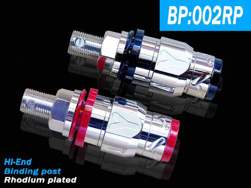 雅宝YARBO德国雅堡 BP-002RP 镀铑白金 发烧 音响接线柱 端子配件