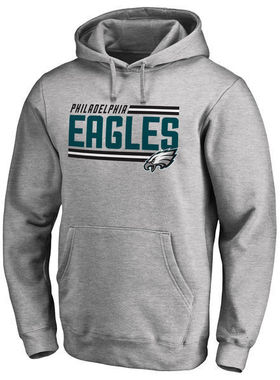 美职橄榄球联盟Eagles费城老鹰加绒卫衣套头连帽衫