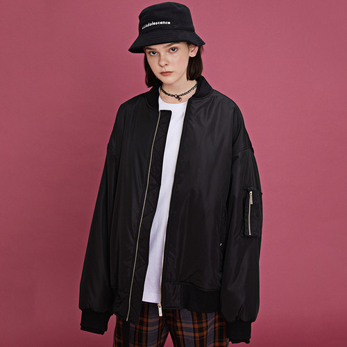 逆光纯色加厚休闲修身保暖短棉服