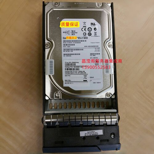 NetApp X309A-R6 SP-309A-R6 108-00301 3T 3.5 SAS DS4246 硬盘