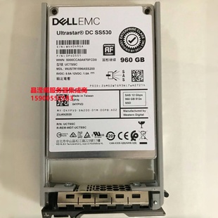 SSD 服务器硬盘 SS530 固态 12Gb SAS 2.5 960G 04YPVD EMC DELL