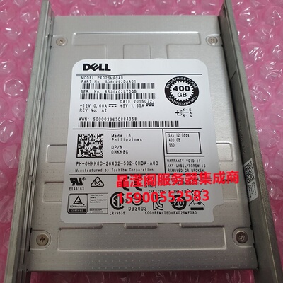 DELL 0HKK8C PX02SMF040 400G 2.5 SAS SSD 12Gb 固态 服务器硬盘