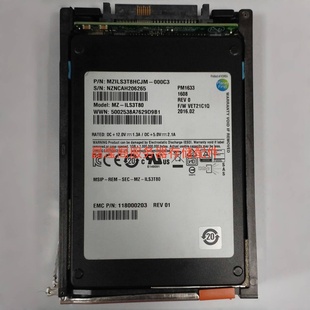 3840 005052154 SAS D3F 硬盘 3.84T 2SFXL2 Unity EMC 005052380