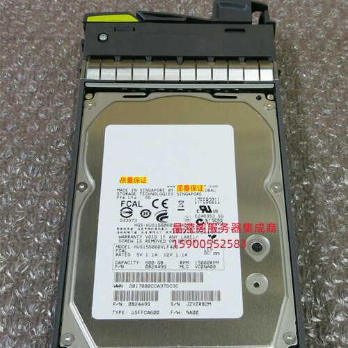 NetApp X292A-R5/R6 600G 15K 3.5 FC FAS3020/3040/3050存储硬盘