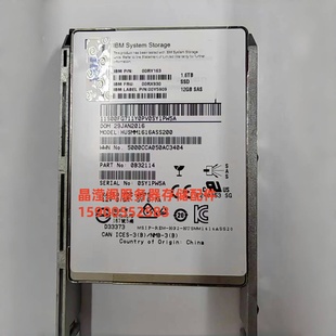 1.6T SAS 固态 00RY163 存储硬盘 V3500 00RX930 V3700 IBM SSD