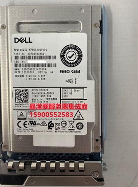 DELL R550 R650 R750 R940xa R750XS 960G SAS SSD 12Gb 固态硬盘