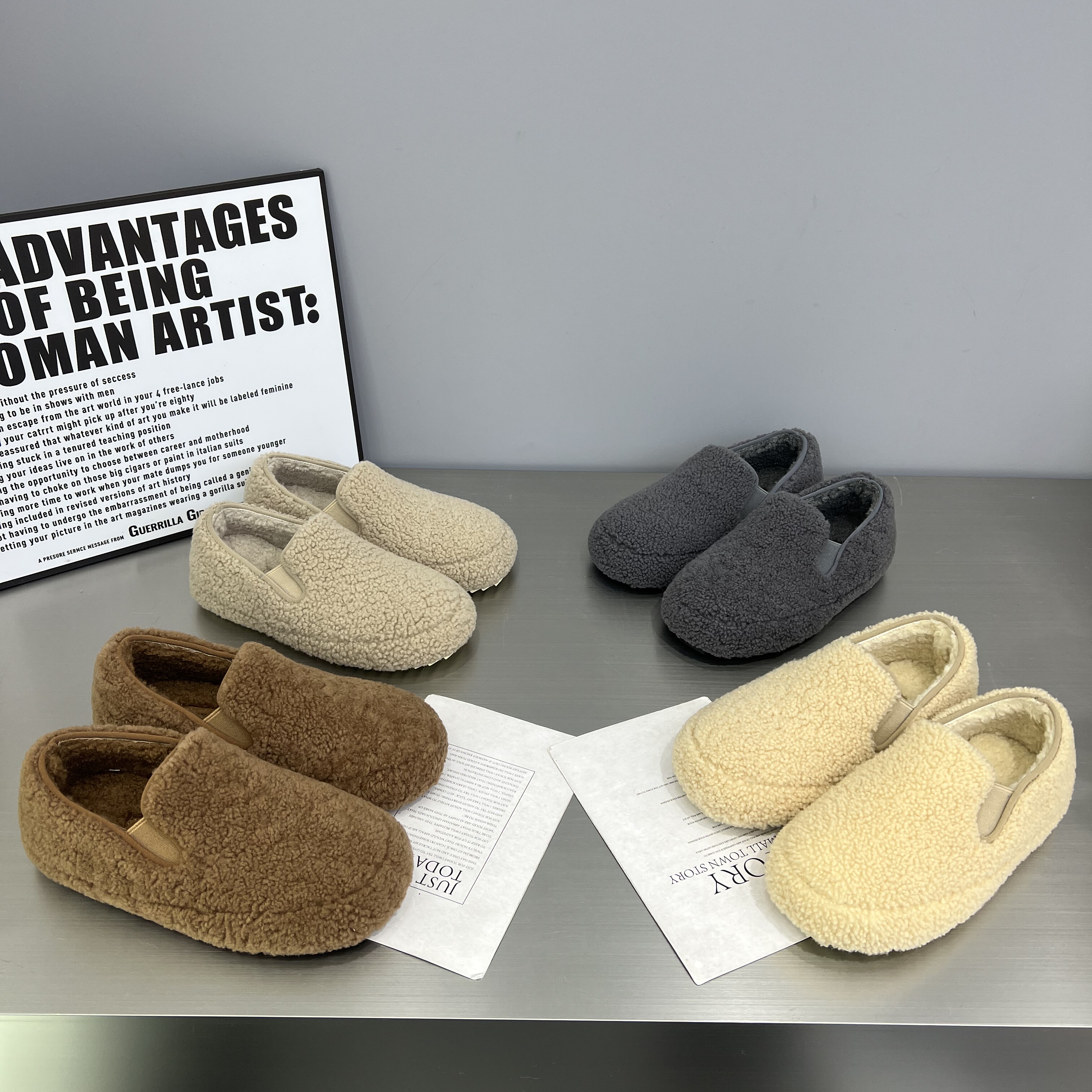 欧货真皮厚底雪地靴女2025新款百搭增高休闲鞋加绒保暖毛毛鞋棉鞋