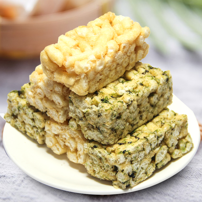 沈大成无糖鸡蛋沙琪玛苔条早餐糕点心网红零食无糖食品中华老字号