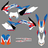 16年KTM250 300 350 EXC越野贴花贴膜车贴画SXF 适用13 450