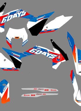 适用13 14 15 16年KTM250 300 350 450 EXC越野贴花贴膜车贴画SXF