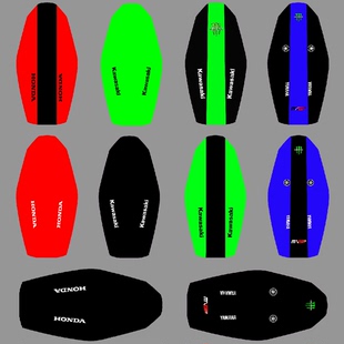 川崎KXF250雅马哈YZF250本田CRF250R 450RX越野摩托车颗粒坐垫皮