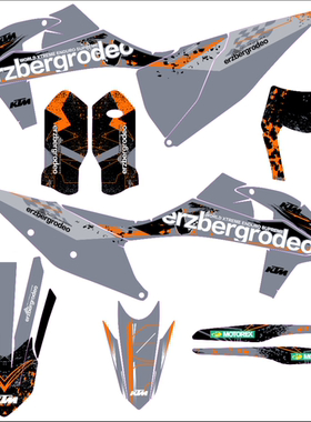 2017 18 19 20 21 2022 2023年KTM 250 300 350EXC贴花贴膜车贴画