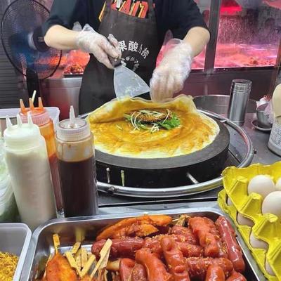 杂粮煎饼锅摆摊商用电鏊子煎饼果子机山东煎饼机专用燃气炉子家用