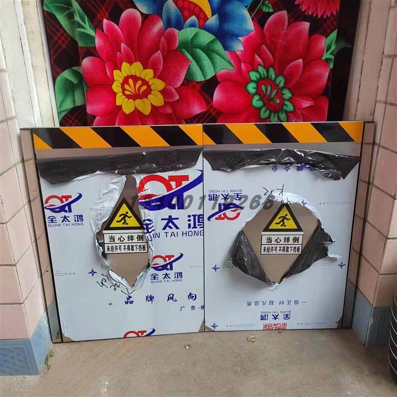 定做不锈钢挡鼠板双开门可折叠配电室厨房学校幼儿园仓库防鼠挡板