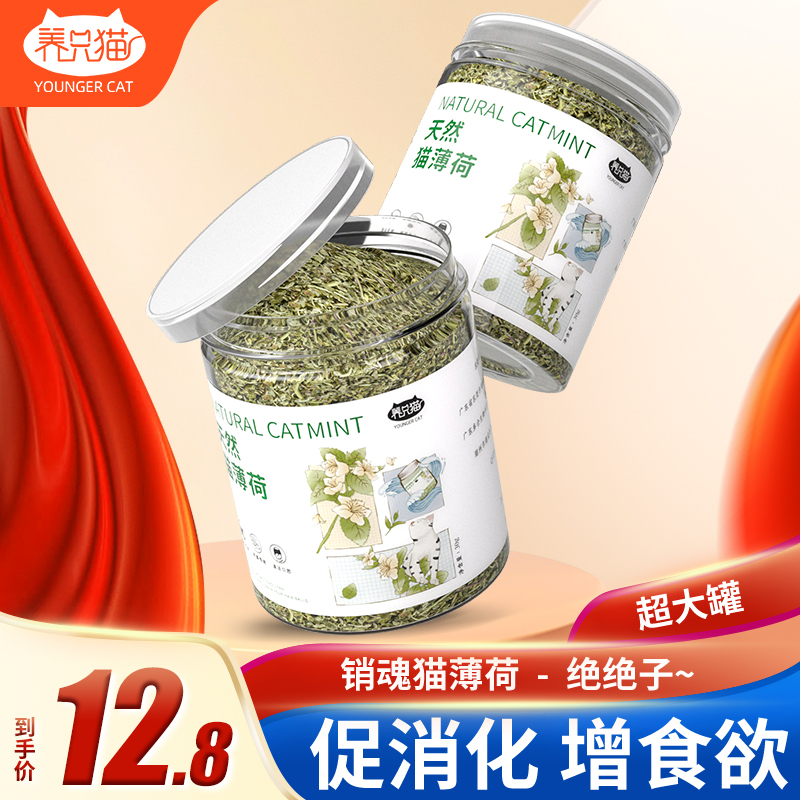 养只猫猫薄荷草化毛零食