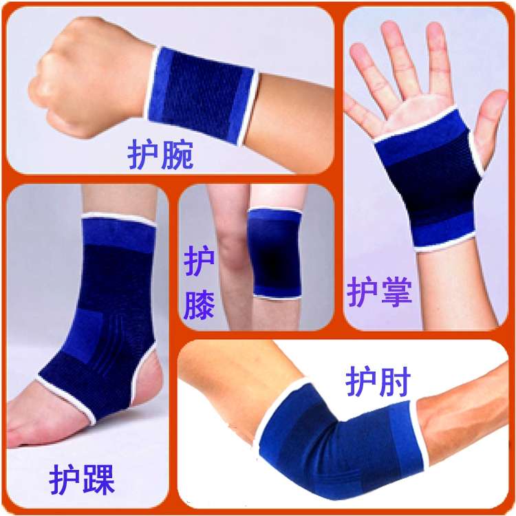Trẻ em thể thao đầu gối miếng đệm khuỷu tay bé trai bóng đá đầu gối bóng rổ thiết bị bảo vệ cổ tay bảo vệ chống vỡ trẻ em sơn bảo vệ - Dụng cụ thể thao găng tay thể thao adidas