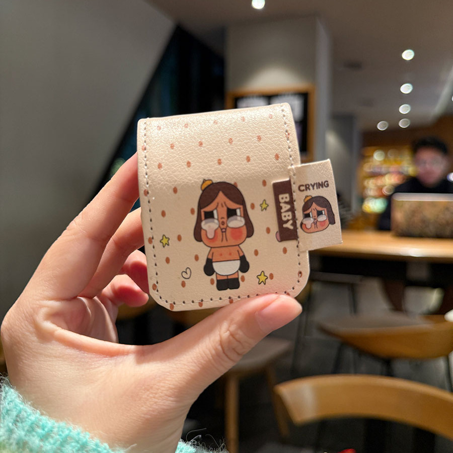 波点哭娃华为耳机壳可爱软萌