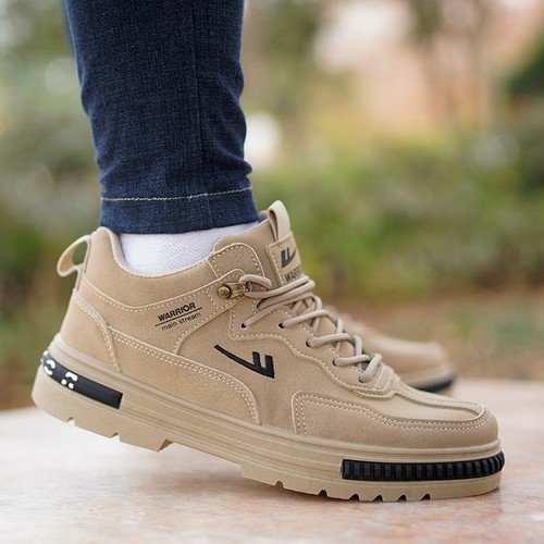 回力男鞋2025新款冬季皮面防水运动鞋防滑软底劳保鞋男百搭休闲鞋