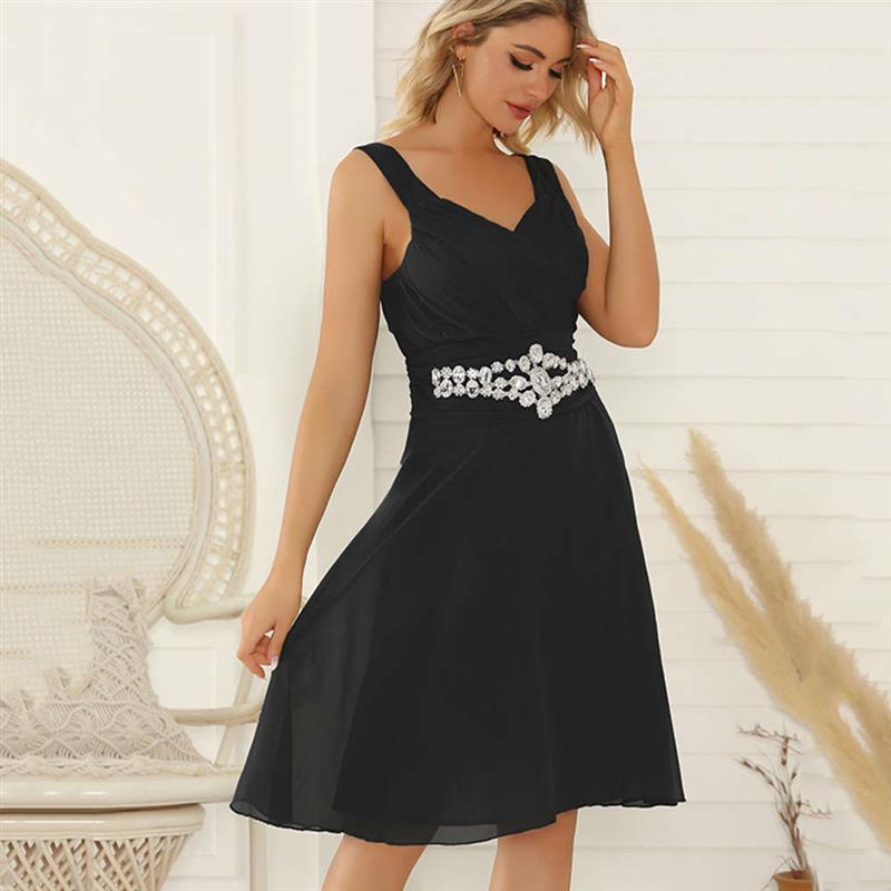 Plus size womens tube top luxury bridesmaid toast dress