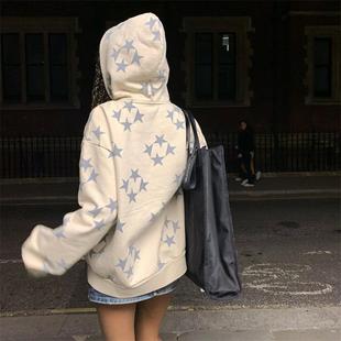 new lazy loose gothic jacket hooded and retro