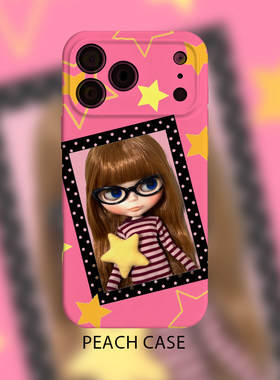 千禧星星Blythe娃娃doll感辣妹适用苹果17promax/16手机壳iPhone151413/12OPPO小米红米vivo一加真我