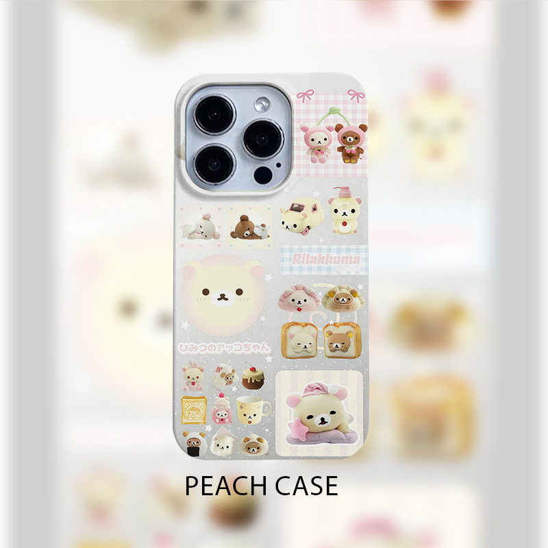 轻松熊日系古早萌物少女适用苹果17promax/16手机壳iPhone15/1413华为荣耀OPPO小米红米vivorealme一加红魔11,3C数码配件,手机保护套/壳,淘宝优惠券,粉丝福利购,淘宝优惠卷