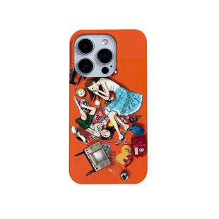 浅野一二〇错位的青春日漫小众适用苹果16promax/15手机壳iPhone141312/11华为荣耀OPPO小米红米vivo一加真我