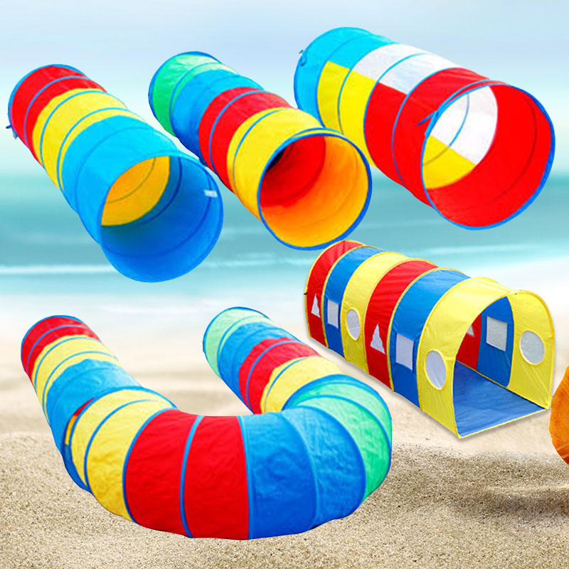 儿童爬行隧道玩具帐篷游戏