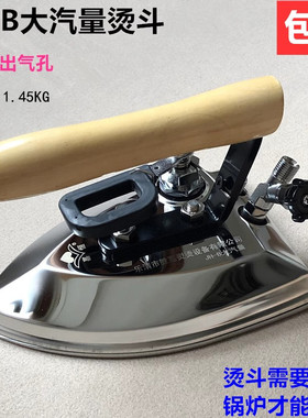 SJ-B全蒸汽大气量烫斗工业锅炉56孔不锈钢大烫服装厂干洗店电熨斗