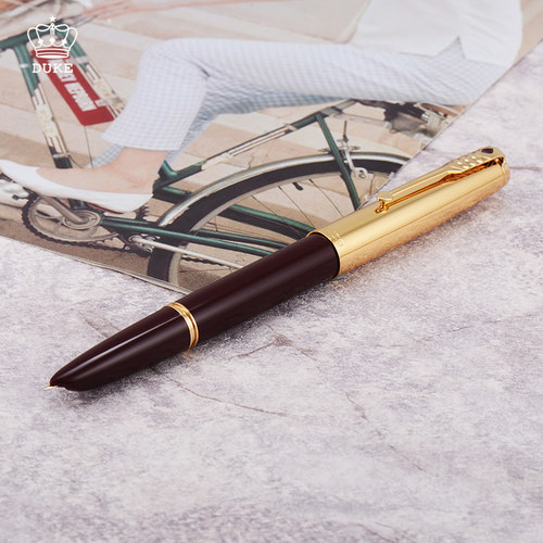 duke公爵d51暗尖包尖金笔美工笔