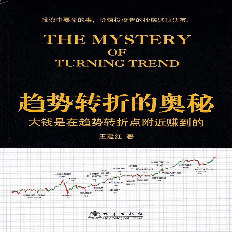 现货 正品包邮 投资重要的事、价值投资的抄底逃顶法宝 趋势转折的奥秘 大钱是在趋势转折点附近赚到的 王建红。著 地震出版社