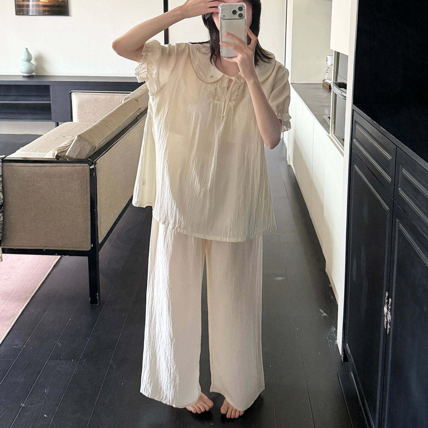 夏季女款睡衣舒适宽松显瘦家居服