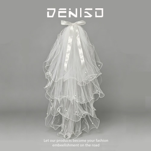DENISO高级感求婚登记拍照头纱