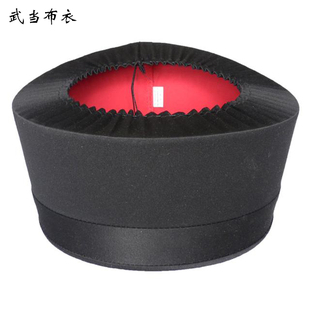 武当手工编织混元巾男三清巾庄子巾女头巾透气道士帽乾坤假发道帽