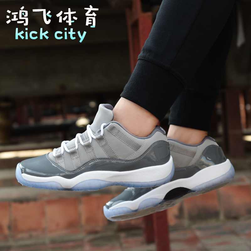 Air Jordan 11 Low Cool Grey AJ11 ¿á»ÒµÍ°ï ÀºÇòЬÄÐ528895-003
