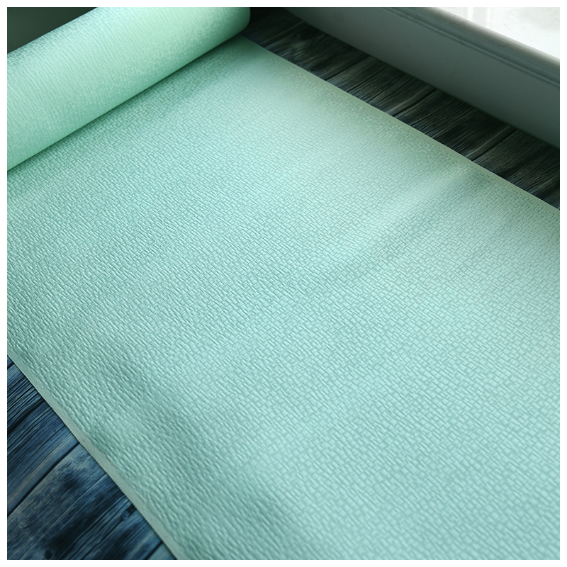 正绢真丝旗袍薄荷绿小纹反物零裁