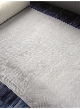 进口中古正绢真丝米白提花蓬织襦袢小纹反物荷包口金零料汉服旗袍