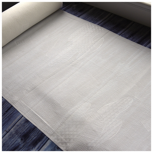 进口中古正绢真丝米白提花蓬织襦袢小纹反物荷包口金零料汉服旗袍