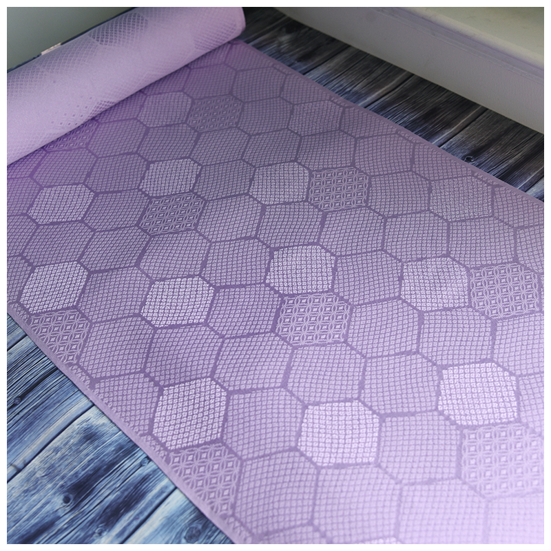 正绢真丝旗袍DIY六边形小纹反物