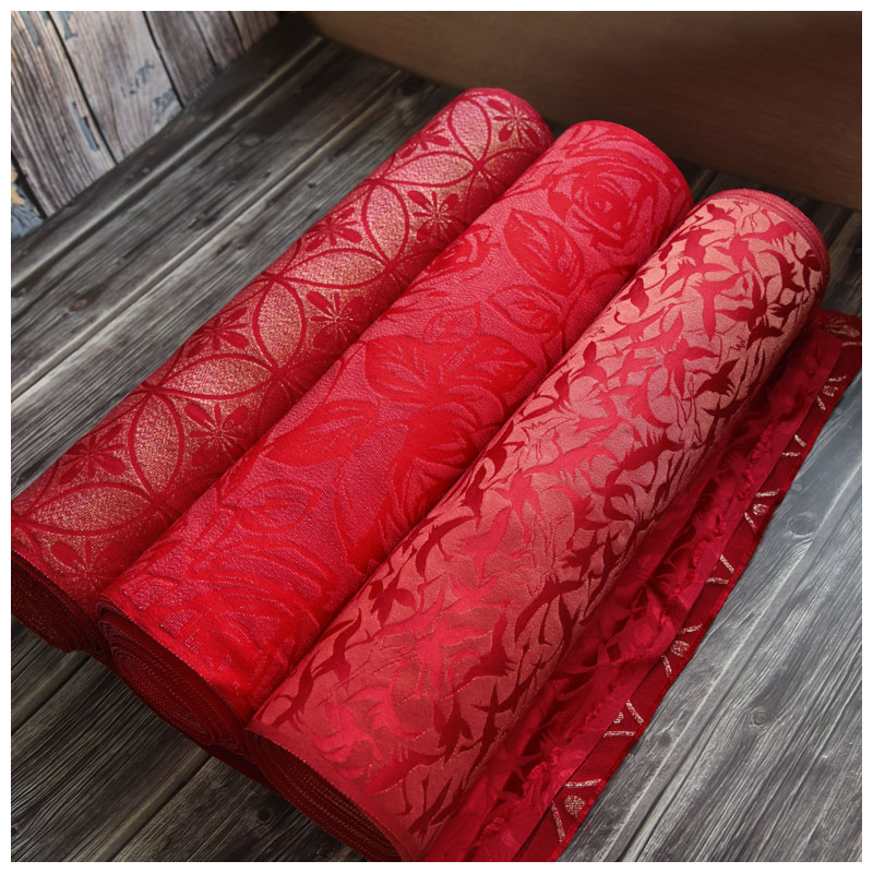 日本中古反物布口金汉服旗袍真丝