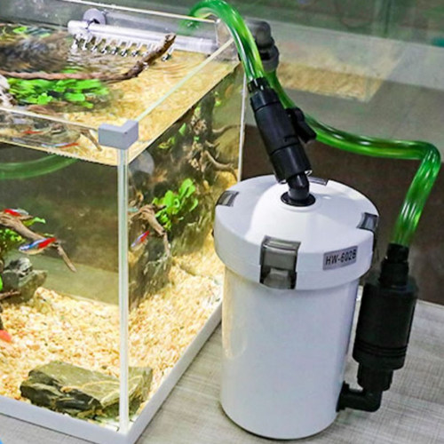 小型鱼缸森森外置过滤器过滤桶